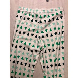 Primary‎ Pajama Pants Unisex Medium White Green Organic Cotton Tree Print thumbnail 7