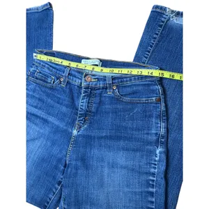 Levis 512 Perfectly Slimming Straight Leg Jeans Medium Wash Blue Denim W30 L30 thumbnail 6