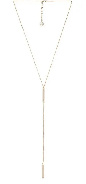 Kendra Scott Lily y Necklace with Pink Druzy Accents thumbnail 1