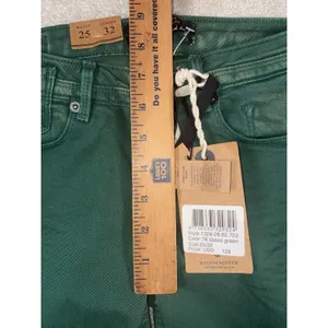 maison scotch la parisienne pants nwt 25x32 glass green thumbnail 11