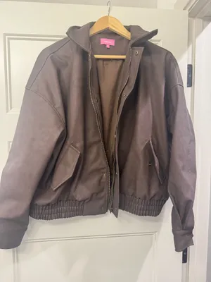 Edikted Faux Leather Jacket  thumbnail 1