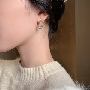 Elegant Luxury CZ Cubic Zirconia Dangle Drop Earrings for Women thumbnail 5