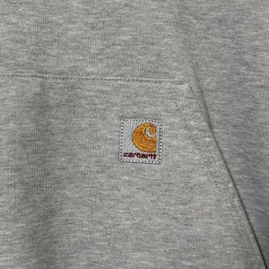 Carhartt Gray Hoodie Size Small Oversized Distressed Women’s thumbnail 5