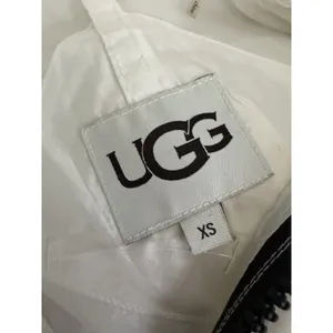 UGG Brittany Hooded Anorak Windbreaker Water Resistant Jacket Women's XS Clear thumbnail 5