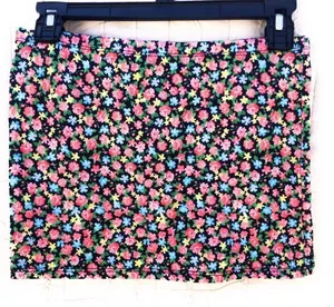 Free People Floral Mini‎ Skirt thumbnail 1