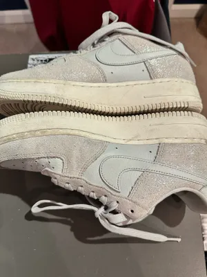 Nike Air Force 1 Sail Glitter '07 SE Suede thumbnail 3