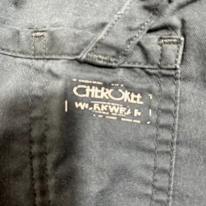 Cherokee Gray Scrub Pants Womens S/CH/P 32" Inseam 30" Elastic Waist Medical thumbnail 5