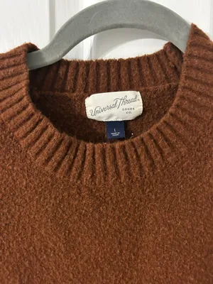 Target Universal Thread Brown Crop Sweater thumbnail 2