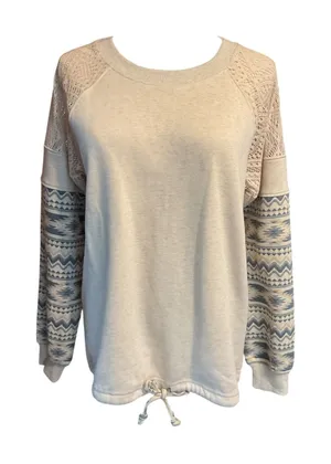 Shyanne Women's Western Long Sleeve Aztec Sweatshirt. Size Small thumbnail 1
