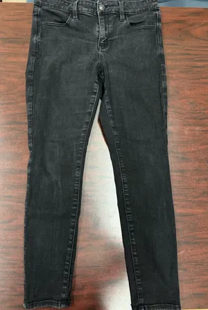 American Eagle Next Level Stretch Black Jeggings Size 10 Short thumbnail 1