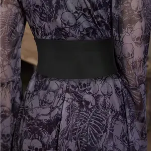 Black Gothic Corset Belt thumbnail 3