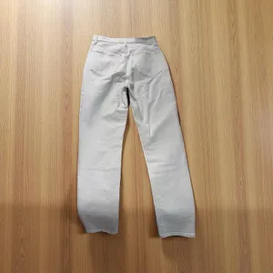 NWOT Pistola Women's White Jennifer Skinny Lightly Distressed Ankle Jean Size 26 thumbnail 2