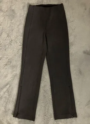 lululemon ribbed softstreme zip-leg 25” pant thumbnail 4