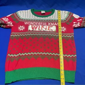 Christmas Sweater sequins L thumbnail 4