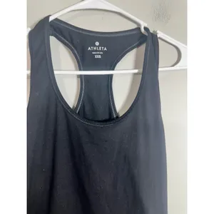 Athleta Womens Chi Tank Black Racerback Activewear Yoga Top 863942-01‎ XXS thumbnail 3