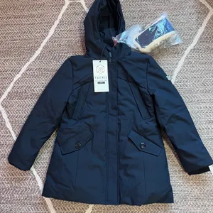 PUREMSX Coat for Women Insulated Long Thick Fur Hood Puffer SZ Large thumbnail 1