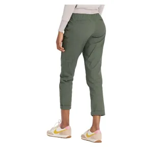 VUORI Ripstop DuraTerra Pant Women M Army Green Outdoor Hiking Travel Light EUC thumbnail 4