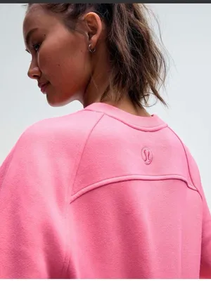 New With Tags Lululemon Scuba Oversized Pullover Sz M/L thumbnail 3