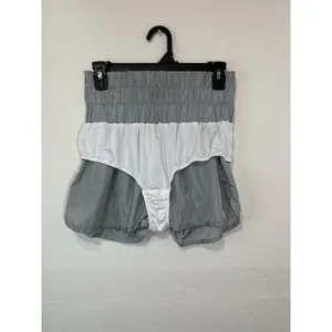 Free People Movement The Way Home Shorts Medium Gray thumbnail 5