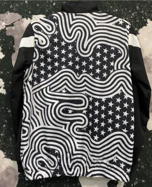 Ideology Stars & Stripes Flag Windbreaker Jacket thumbnail 3