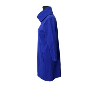 Tyler Böe Blue Funnel Neck Sweater‎ Dress Small Cotton Cashmere Knit Pockets thumbnail 3