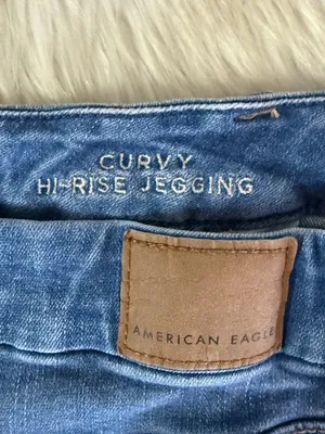 American Eagle Curvy Hi-Rise Jegging Size 16 Regular Next Level Stretch thumbnail 6