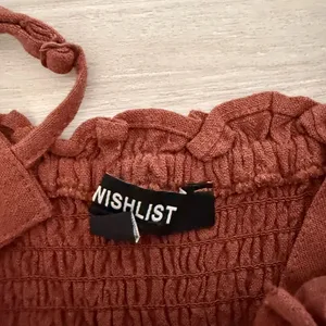 Wishlist Smocked Sleeveless Button Down Midi Dress Brown Large NWT IN PKG thumbnail 5