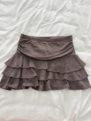 ZARA Mini Ruffle Skirt thumbnail 6