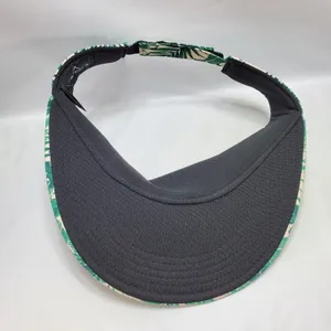 Callaway Visor Hat Strap Back Women's Tropical Floral Green Golf New NO TAGS thumbnail 3
