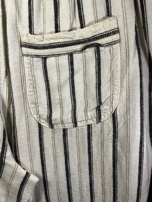 Per Se Women's Linen Blend Striped Pull-On Drawstring Trousers thumbnail 8