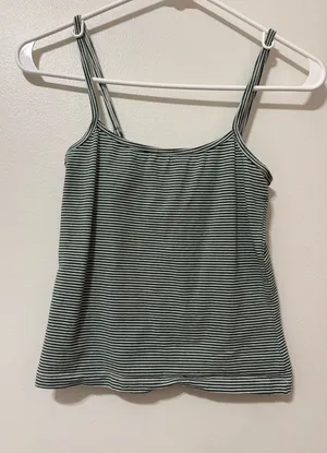 Green Brandy Melville Tank Top thumbnail 1