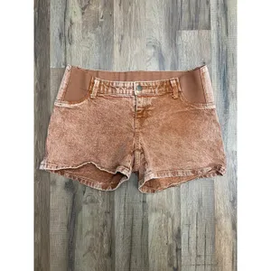 Isabel Maternity by Ingrid & Isabel‎ Denim Shorts Sz 4 High Rise Pregnancy thumbnail 2