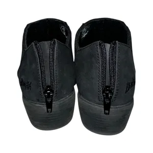 BLOWFISH‎ MALIBU Black Vegan Suede Low Block Heel Ankle Coastal Cowgirl Boot - 9 thumbnail 6