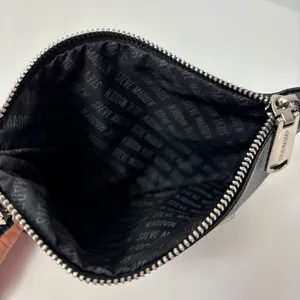 Steve Madden Wristlet Black Pebbled Leather with‎ Strap thumbnail 6