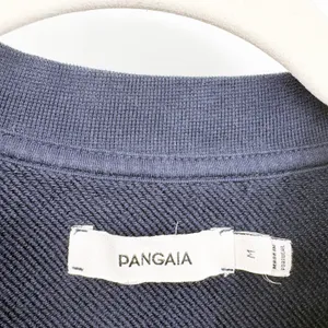 PANGAIA Womens 365 Midweight Organic Cotton Navy Blue Oversized Sweatshirt M thumbnail 4