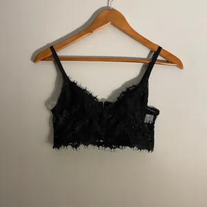 Lace Black Bralette Size XS thumbnail 2