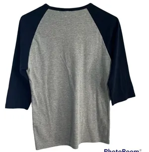 Minnesota Twins Baseball Gray 3/4 Sleeve Women’s T-Shirt Size Medium thumbnail 2