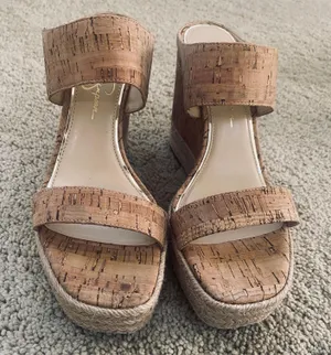 Jessica Simpson Saphita Espadrille Wedge Sandal,Tan Cork JS-SAPHITA thumbnail 6