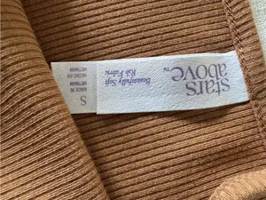 Stars Above Rib Knit 2-Piece Pajama Set, Small thumbnail 5