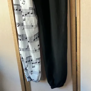 FINAL MARKDOWN SHEIN Monochrome Music Note joggers medium thumbnail 7