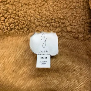Joie Womens Longline Teddy Sherpa‎ Vest Camel Brown Double Breasted Size Medium thumbnail 7