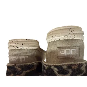 Hey Dude Britt Black Cheetah Wool Ankle‎ Boots Tan Leopard Print Womens 9 thumbnail 5