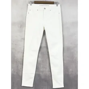 Articles of Society Skinny Jeans Womens 27 White Stretch Minimalist Karen Crop‎ thumbnail 13