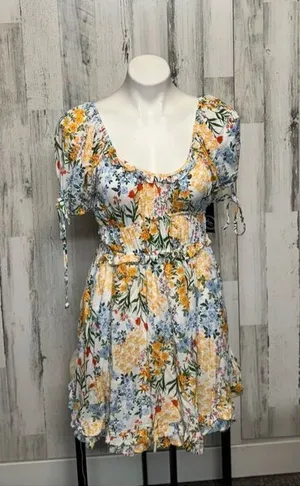 Floral dress Yellow Size M thumbnail 1