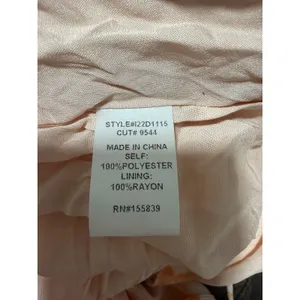 Olia Tiered Maxi Dress Orange‎ Floral Chiffon Short Sleeve Women's Size X-Large thumbnail 14