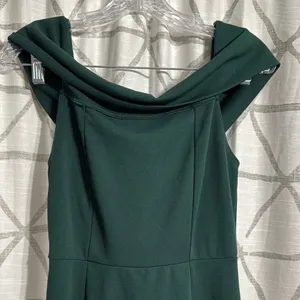 Windsor Green Cowl Neck Strapless Gown thumbnail 9