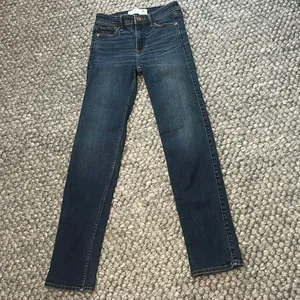 Abercrombie & Fitch Straight Mid Rise Blue Denim Jean Size 25 thumbnail 2