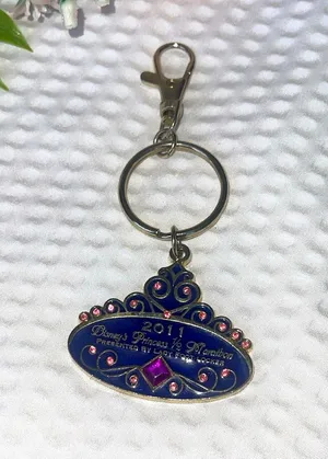 2011 Disney’s Princess Half Marathon Presented By Footlocker Keychain thumbnail 1