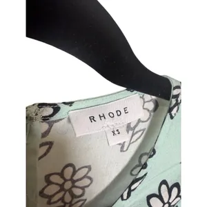 Rhode Pia Mini Dress in Eggshell Floral Sz. XS thumbnail 3