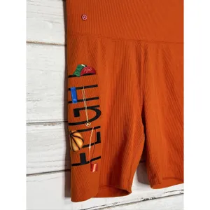 Jordan Artist Series by Darien Birks Damesshorts Orange XS Womens Biker Shorts thumbnail 4